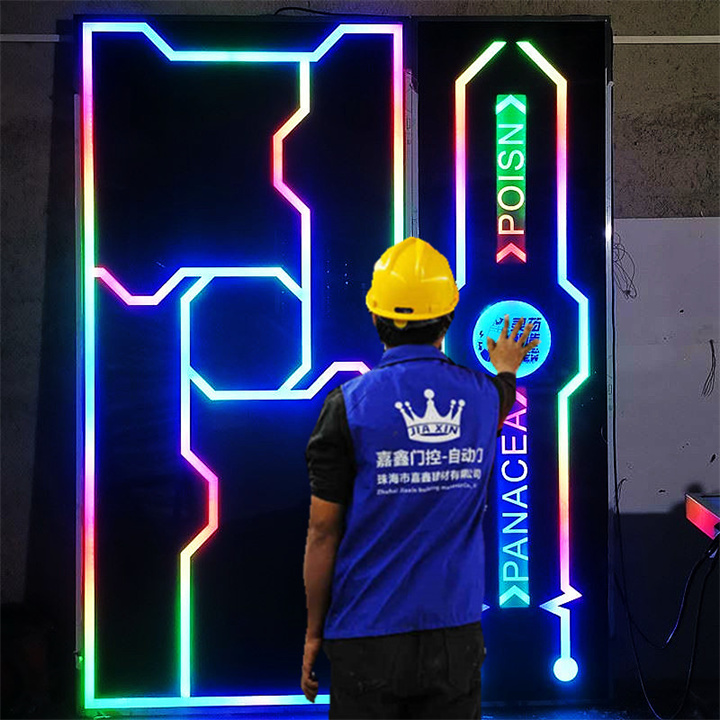 米嘉网红自动门 展厅掌纹门